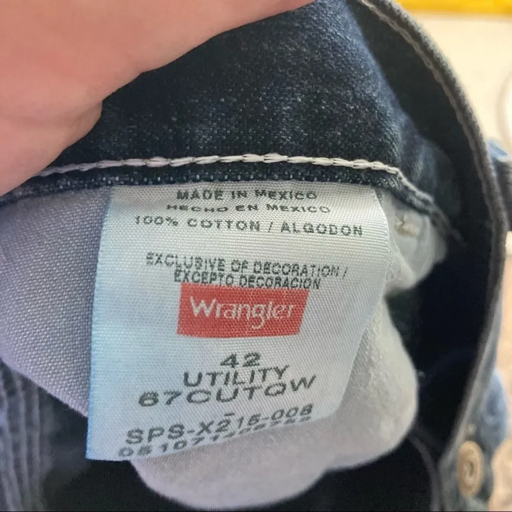 Wrangler NWT Carpenter Utility Shorts Size 42 - Picture 4 of 5